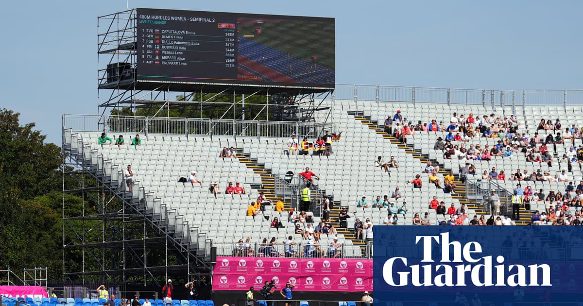 European Athletics Championships face backlash over ‘crazy prices’ and empty seats