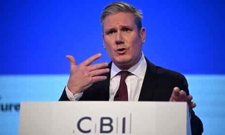 Keir Starmer promises to end 'short-term fix' of foreign workers | Labour | The Guardian