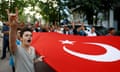 Turkish ultra-nationalists shout slogans in front of the German Consulate in Istanbul during a protest against approval of a resolution by Germany's parliament that declares the 1915 massacre of Armenians by Ottoman forces a "genocide"<br>Turkish ultra-nationalists shout slogans in front of the German Consulate in Istanbul, Turkey, June 2, 2016, during a protest against approval of a resolution by Germany's parliament that declares the 1915 massacre of Armenians by Ottoman forces a "genocide". REUTERS/Osman Orsal