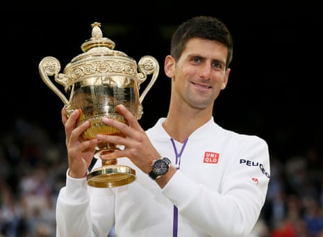 Novak Djokovic, Wimbledon Champion 2015.