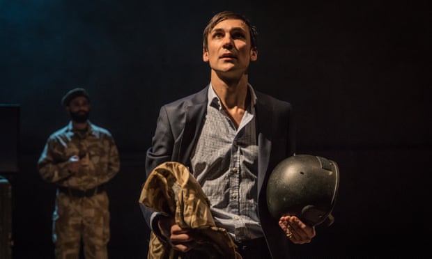 For once I wished a play had been longer … Henry Lloyd-Hughes as Rory Stewart in Occupational Hazards.