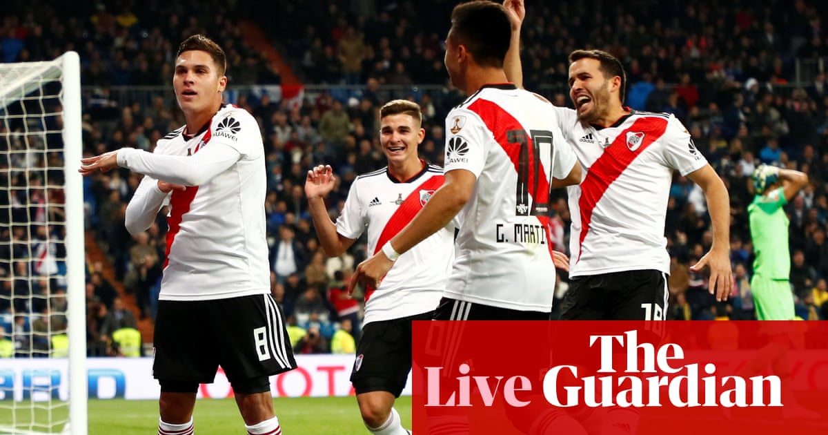 River Plate 3 1 Boca Juniors 5 3 Agg Copa Libertadores Final Second Leg As It Happened Football The Guardian River Plate 3 1 Boca Juniors 5 3 Agg Copa Libertadores Final Second Leg As It Happened Football The Guardian