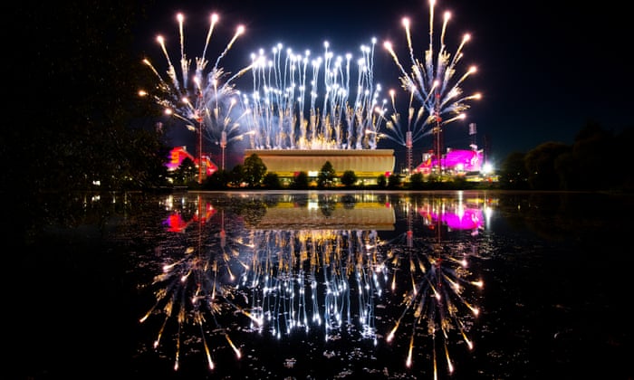 In the year  Fireworks during the closing ceremony of the 2022 Commonwealth Games at Alexander Stadium in Birmingham on August 8.