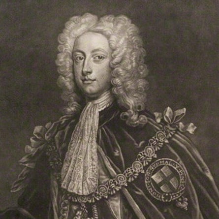Black and white image of John Manners, 3rd Duke of Rutland