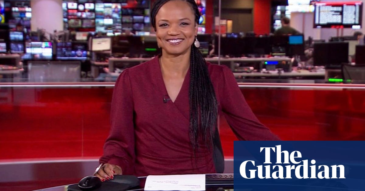 Black BBC presenter praised for reading news with natural hair