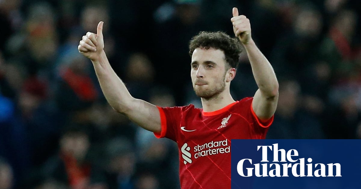 Diogo Jota double sinks Leicester to maintain Liverpool’s title pursuit