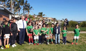 Scott Morrison at Sans Souci Football Club