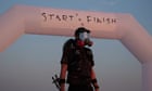 ‘I’ll run until there’s no sea left’: the gas-mask wearing ultramarathoner circling the Salton Sea