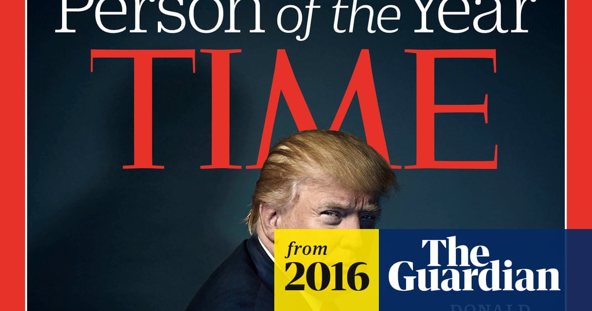 Donald Trump named as Time magazine's person of the year Donald Trump