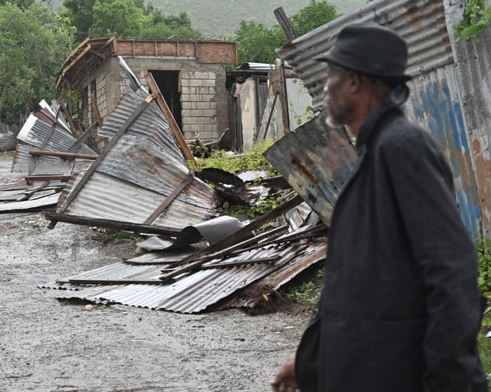 Hurricane Melissa leaves trail of devastation in Jamaica – video