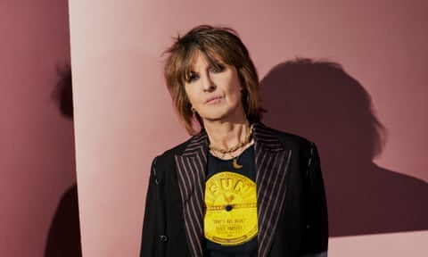 Chrissie Hynde in a Sun Records T-shirt