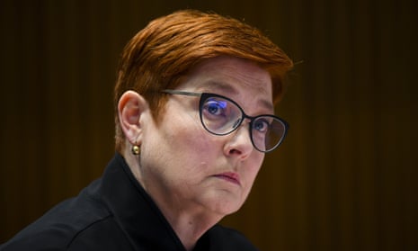 Australian foreign affairs minister Marise Payne said Australia’s position on net zero emissions matters because climate change is a ‘key security challenge’ for the Pacific.