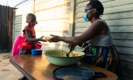 Samantha Murozoki has fed thousands of families during lockdown.