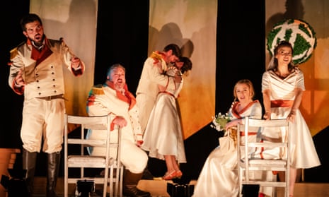 Beatrice and Benedict, Mid Wales Opera, 2023. wedding