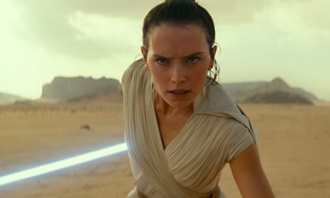 Daisy Ridley in Star Wars: The Rise of Skywalker.