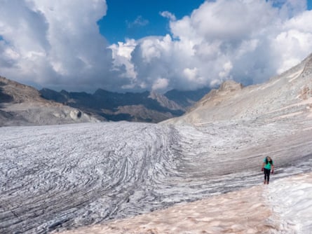 The Adamello glacier is the largest in Italy.