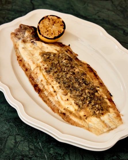 Lilibet’s dover sole with Café de Paris butter.
