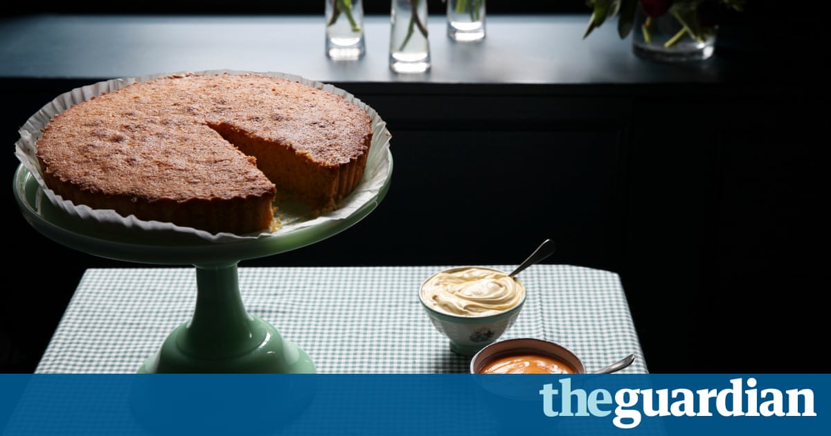 Jeremy Lee Polenta Cake Lemon Curd Cream Jeremy Lee Polenta Cake Lemon Curd Cream