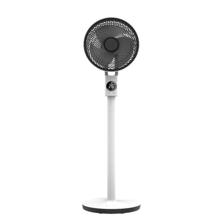 10 inch Meaco Sefte White Pedestal Fan