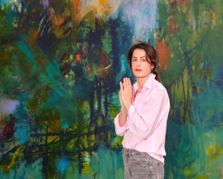‘Painting’s dangerous work!’ The artist whose tools are brushes and power sanders