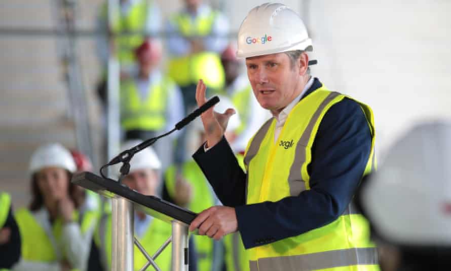 Keir Starmer speaks at the awards ceremony