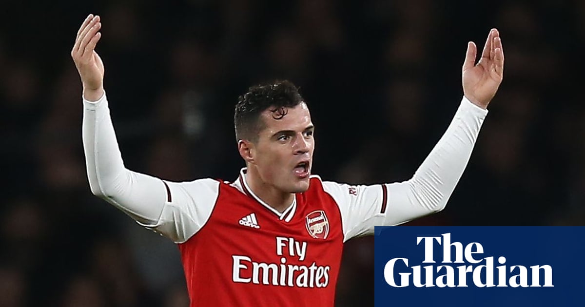 Granit Xhaka ‘devastated and sad’ after Crystal Palace game, says Unai Emery