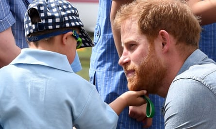 Luke Vincent gets to grips with Prince Harry.