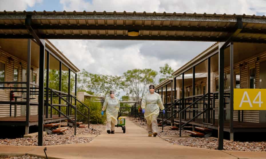 The Howard Springs Covid quarantine facility