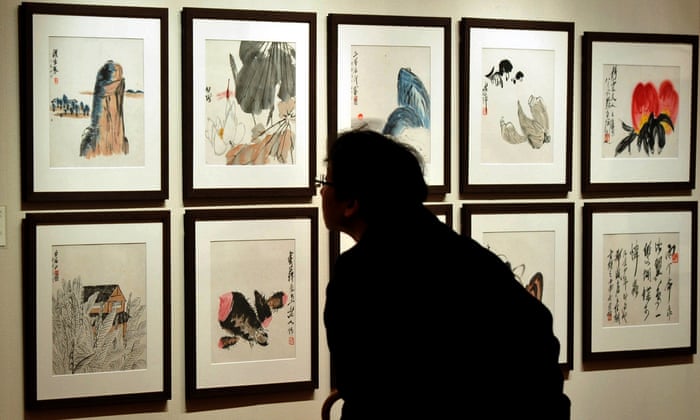 Paintings By Chinese Artist Qi Baishi Sell For Record 105m