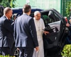 Pope Leo admitted to hospital for operation to remove growth on lung