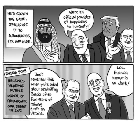 David Squires on … Gianni ‘the G-Man’ Infantino’s 10 years as Fifa supremo, panel 2