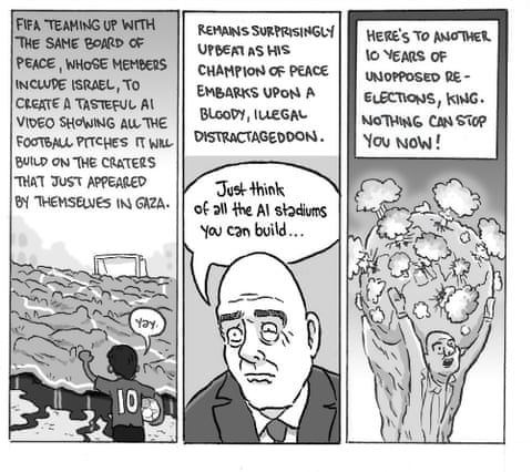 David Squires on … Gianni ‘the G-Man’ Infantino’s 10 years as Fifa supremo, panel 8