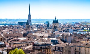 Bordeaux skyline.
