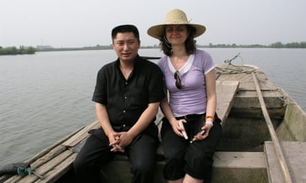 ‘Ordering is like composing a symphony’: Fuchsia Dunlop with Dai Jianjun, owner of Dragon Well Manor.