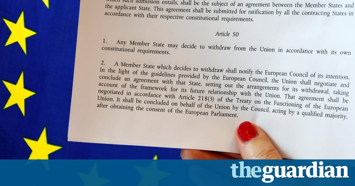 What is article 50 and why is it so central to the Brexit debate ...