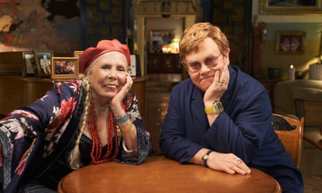 ‘It was very well received, much to my delight’: Joni Mitchell gives a rare interview to Elton John, on his Rocket Hour show.