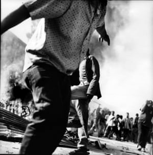 ‘I’ve always worked as part of a gang, a clan, a team, a group of photographers that I’ve seen evolve and build up at the same time as I was evolving and building up. It’s reassuring to evolve in a “pack”, you feel stronger to tackle certain events, certain difficulties, certain crises. I find it counterbalances the fact that photography is an eminently individual, solitary activity’