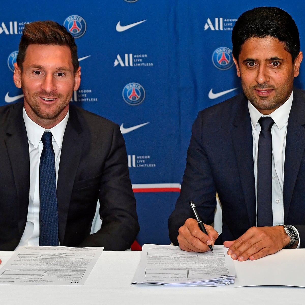 Perfect Harmony Lionel Messi Seals Psg Move As He Signs Two Year Contract Lionel Messi The Guardian Perfect Harmony Lionel Messi Seals Psg Move As He Signs Two Year Contract Lionel Messi The Guardian