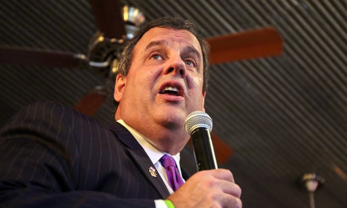 Chris Christie presents himself as a tough voice on law and order issues.