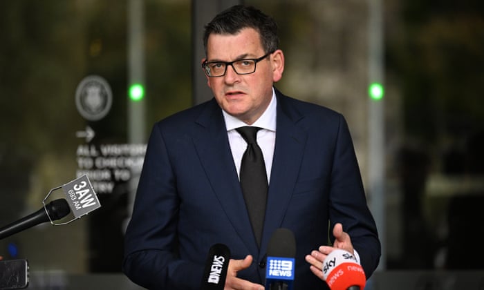 Victorian premier Daniel Andrews.