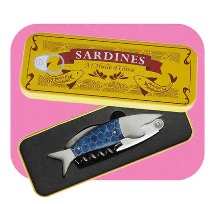 Sous Chef Sardine in a Tin Corkscrew