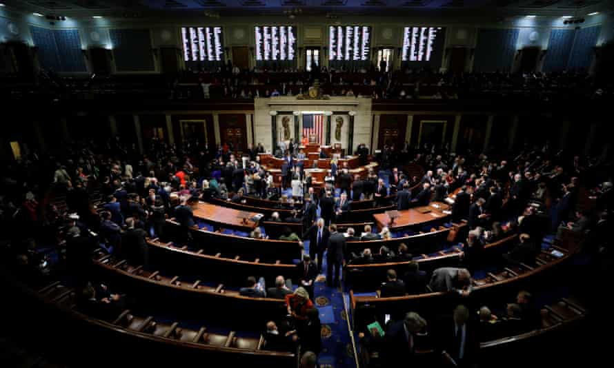 The US House of Representatives votes on the resolution, which sets up the next steps in the impeachment inquiry against Trump