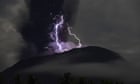 Indonesia's Ibu volcano spectacularly erupts forcing nearby villages to evacuate