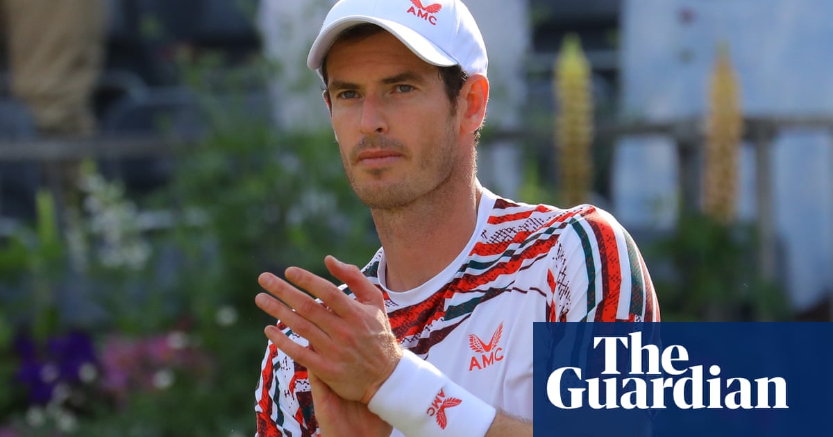 Andy Murray in tears after beating Benoît Paire at Queen’s Club