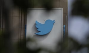 Twitter headquarters in San Francisco have been largely deserted since employees were mandated to work from home on 11 March.
