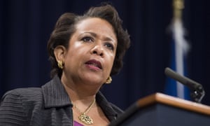 Loretta Lynch’s statement comes three days before the deadline established by the Army Corps of Engineers for thousands of Native American and environmental activists to leave their main encampment.