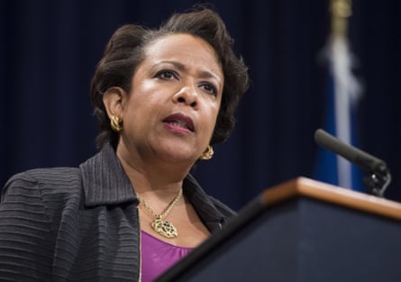 Loretta Lynch speaks
