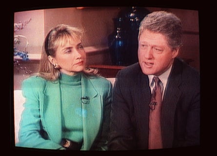 Hillary and Bill Clinton on 60 Minutes.