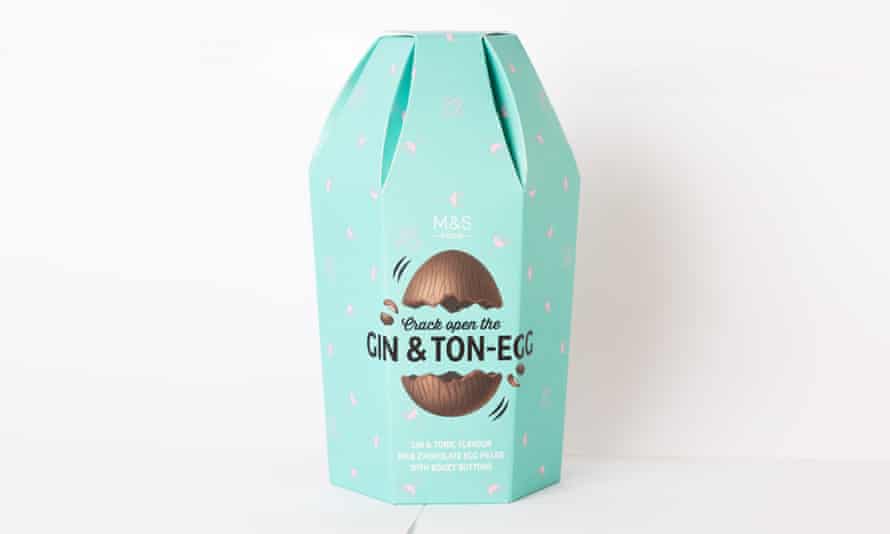 From gin to an aubergine emoji: how Easter eggs grew up | Consumer affairs 4 Marks & Spencer’s Gin & Ton-egg