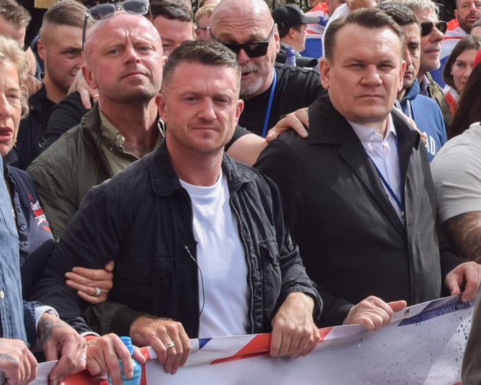 Who were the key figures at the ‘unite the kingdom’ rally in London?